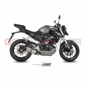 Mivv Complete Exhaust Suono Stainless Steel for Yamaha Mt-125 2015 > 2019
