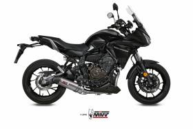 Komplette Auspuffanlage MIVV Oval Titan fur Yamaha Tracer 700 2016 > 2022