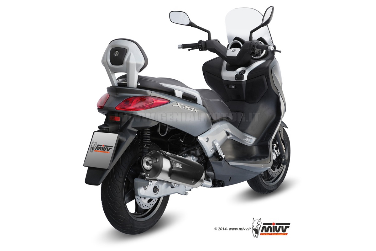 Details about   Mivv Approved Complete Exhaust Urban Steel for Yamaha Majesty 400 2007 > 2014