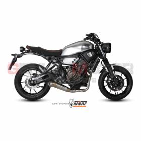 Scarico Completo MIVV Ghibli Acciaio inox per Yamaha Xsr 700 2016 > 2022