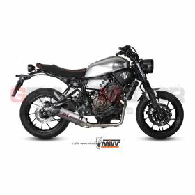 Komplette Auspuffanlage MIVV Oval Titan fur Yamaha Xsr 700 2016 > 2022