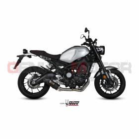 Mivv Complete Exhaust Oval Carbon with Carbon Cap for Yamaha Xsr 900 2016 > 2020