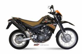2 Tubos De Escape Silenciador MIVV Suono Negro Yamaha Xt 660 Xr 2004 > 2016