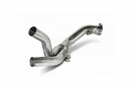 UY.027.C1 Mivv No Kat Link Pipe Downpipe Stainless Steel Yamaha Yzf 1000 R1 2007 > 2008