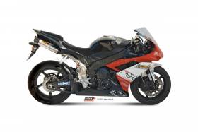 Scarichi Omologati MIVV Suono Inox Sotto sella Yamaha Yzf 1000 R1 2007 > 2008
