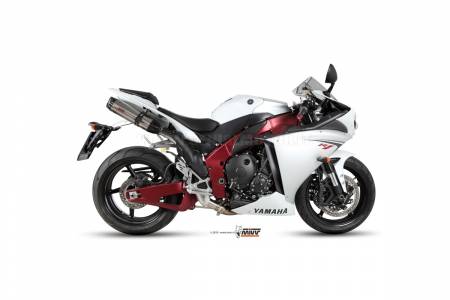 UY.031.L7 Mivv Approved Exhaust Mufflers Suono Underseat Yamaha Yzf 1000 R1 2009 > 2014