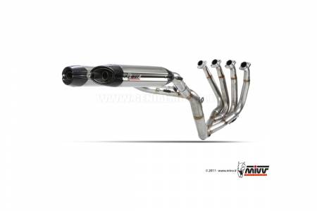 X.YA.0004.L7 Mivv Steel Complete Exhaust Suono Underseat for Yamaha Yzf 1000 R1 2009 > 2014