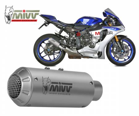 Y.050.LM3X Mivv Approved Exhaust Muffler MK3 Steel for YAMAHA YZF 1000 R1 2015 > 2024