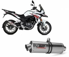 Terminale di scarico MIVV OVAL Acciaio per BENELLI TRK 251 2019 > 2023