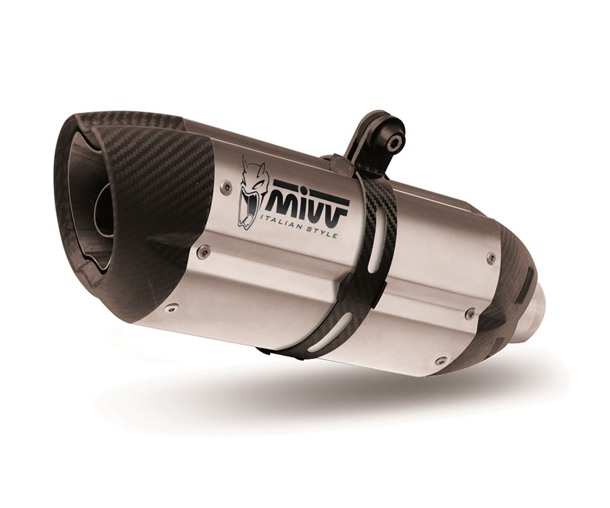 MULTISTRADA 1200S DVT用　MIVV マフラー Mivv Exhaust Muffler Suono Stainless Steel for Ducati Multistrada