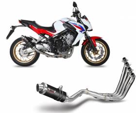 Complete Exhaust MIVV GP Carbon for HONDA CB 650 F 2014 > 2018