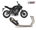 Scarico Completo MIVV GP PRO Black Inox nero Alto per YAMAHA MT 07 2021 > 2024