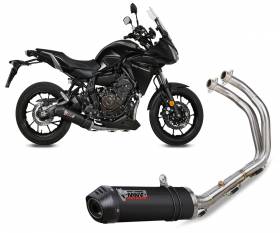 Complete Exhaust Mivv OVAL Carbon for Yamaha Tracer 7 GT 2021 > 2023