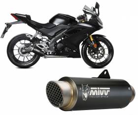 Complete Exhaust MIVV GPpro Black for YAMAHA YZF R125 2019 > 2023