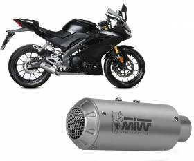 Complete Exhaust MIVV MK3 Steel for YAMAHA YZF R125 2019 > 2023