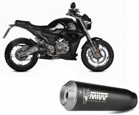 Complete Exhaust MIVV X-M1 Black for ZONTES ZT 125 G1 {{year_system}}