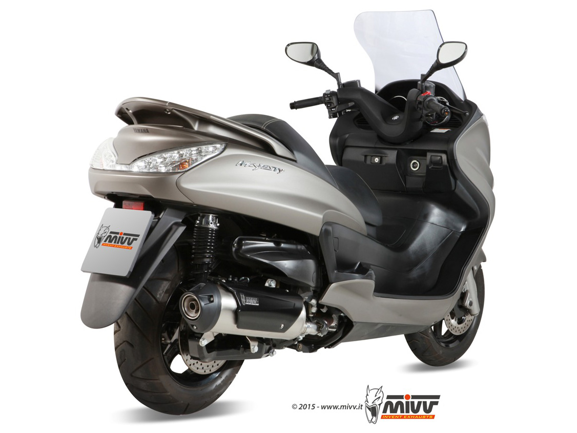 Yamaha Majesty 400 Full System Mivv Exhaust Urban Steel