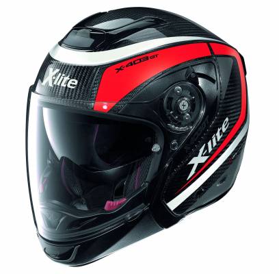 X4U000376008 Casque Crossover X-lite Helmet X-403 Gt Ultra Carbon Meridian 008