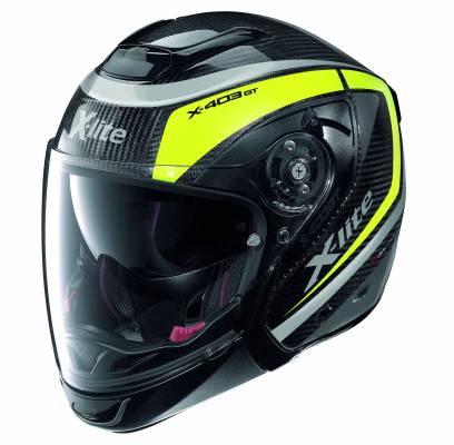 X4U000376009 X-lite Helm Crossover Helmet X-403 Gt Ultra Carbon Meridian 009