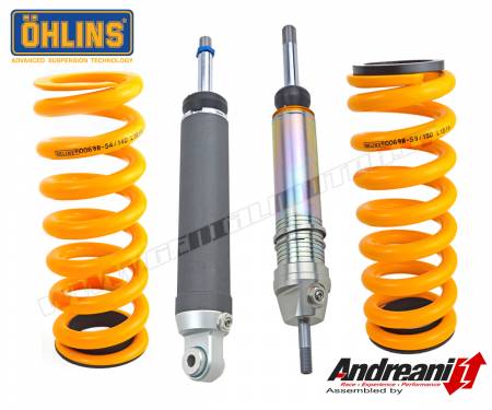 Bmw R 1200 GS Kit ASA front+rear 2004 > 2016 Ohlins Ammortizzatore AG1250+AG1251  AG1240