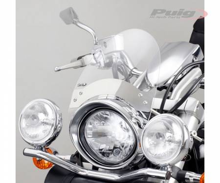 PUIG WINDSHIELD TRANSPARENT 0444W HARLEY DAVIDSON SPORTSTER FORTY-EIGHT SPECIAL 1200 2018 > 2019
