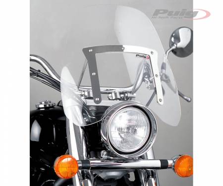 PUIG WINDSHIELD TRANSPARENT 0854W HARLEY DAVIDSON SPORTSTER FORTY-EIGHT SPECIAL 1200 2018 > 2019