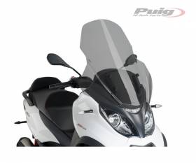 PUIG WINDSHIELD LIGHT SMOKED 1666H PIAGGIO MP3 HPE ABS ASR 500 2018 > 2020