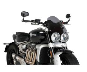 Cupolino PUIG Fume Scuro Naked N.G. Touring 20283F per TRIUMPH ROCKET 3 R 2458 2020 > 2022