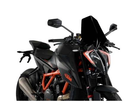 Pare-brise Puig Noir Naked N.G. Touring 20461N pour  KTM SUPERDUKE R 1290 2020 > 2022
