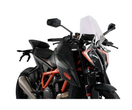 Pare-brise Puig Transparent Naked N.G. Touring 20461W pour  KTM SUPERDUKE R 1290 2020 > 2022