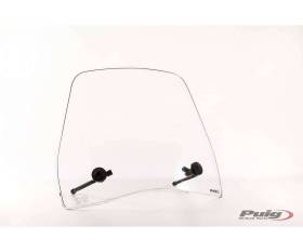 Puig Windshield Transparent Scooter Trafic 20734W for HONDA SH MODE 125 2021 > 2022
