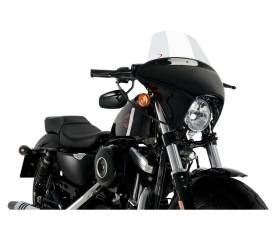 Puig Windshield Transparent 21056W for HARLEY DAVIDSON SPORTSTER FORTY-EIGHT SPECIAL 1200 2018 > 2020
