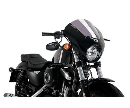 Cupolino PUIG Fume Chiaro 21098H per HARLEY DAVIDSON SPORTSTER FORTY-EIGHT SPECIAL 1200 2018 > 2020
