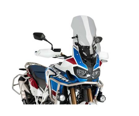 Puig Windshield Light Smoke Touring 3714H for HONDA AFRICA TWIN CRF L 1000 2016 > 2019