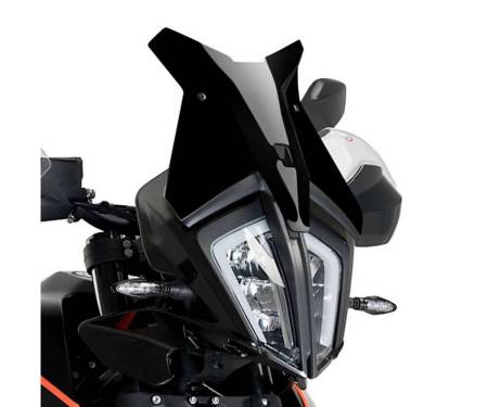 Pare-brise Puig Noir Sport 3738N pour  KTM ADVENTURE R 790 2019 > 2020