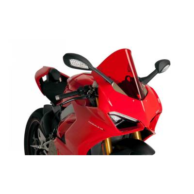 PUIG WINDSHIELD RED 9690R DUCATI PANIGALE V4 1100 SPECIALE 2018 > 2019
