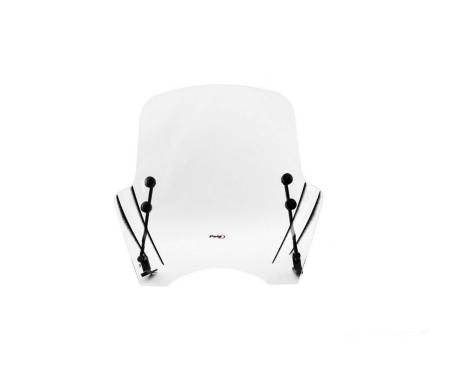 Puig Windshield Transparent Scooter T.X. 9763W for SYM SYMPHONY ST 125 2018