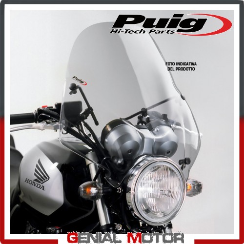 Pare-Brise Puig Plus Fumé Foncé Pour Triumph Bonneville T120 - Protection Vent Optimale, Polycarbonate 3 Mm