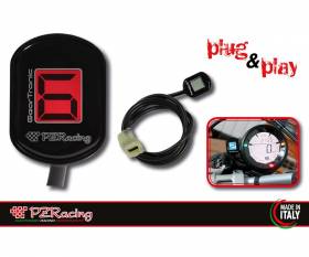 Indicatore di Marcia Plug and Play PzRacing GT3100-D4 DUCATI HYPERMOTARD 821 2013 > 2015