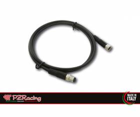 4-pole extension cable with M8 male and female 50cm connectors PzRacing SSM050F UNIVERSAL
