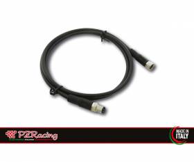 4-pole extension cable with 100cm male and female M8 connectors PzRacing SSM100F UNIVERSAL