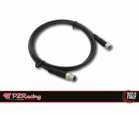 4-pole extension cable with 150cm M8 male and female connectors PzRacing SSM150F UNIVERSAL