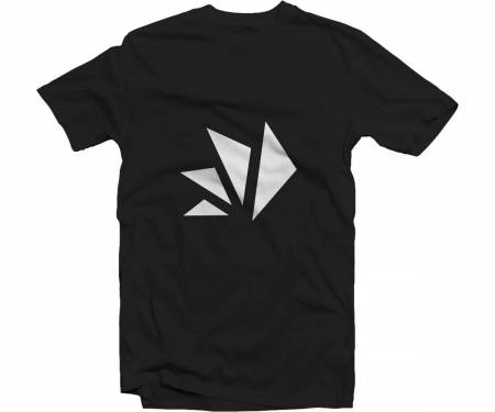 TSLO--L---NE T-shirt SIX2 en coton imprimé logo BLACK - L