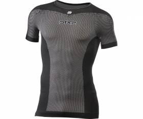 T-shirt SIX2 maniche corte BreezyTouch BLACK CARBON - XS/S