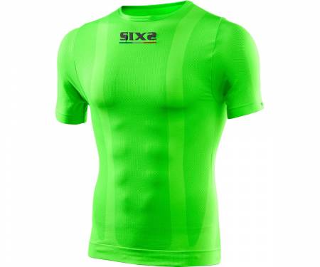 UCTS1CXSVEFI T-shirt SIX2 kurze Ärmel Color GREEN FLUO - XS