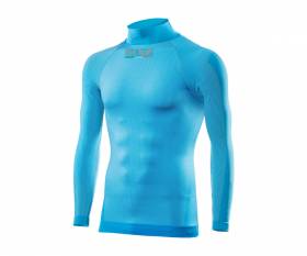 Lupetto SIX2 Color long sleeves LIGHT BLUE - XXL