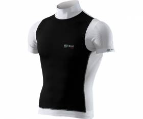 Lupetto SIX2 short sleeves WindShell WHITE CARBON - XXL