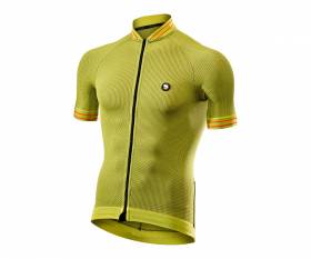 SIX2 CLIMA short sleeve cycling jersey YELLOW/BLACK