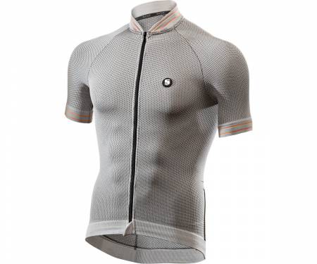 BKCL SIX2 CLIMA short sleeve cycling jersey MOULINE'/GREY