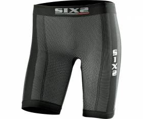 Pantalones cortos niños SIX2 BLACK CARBON